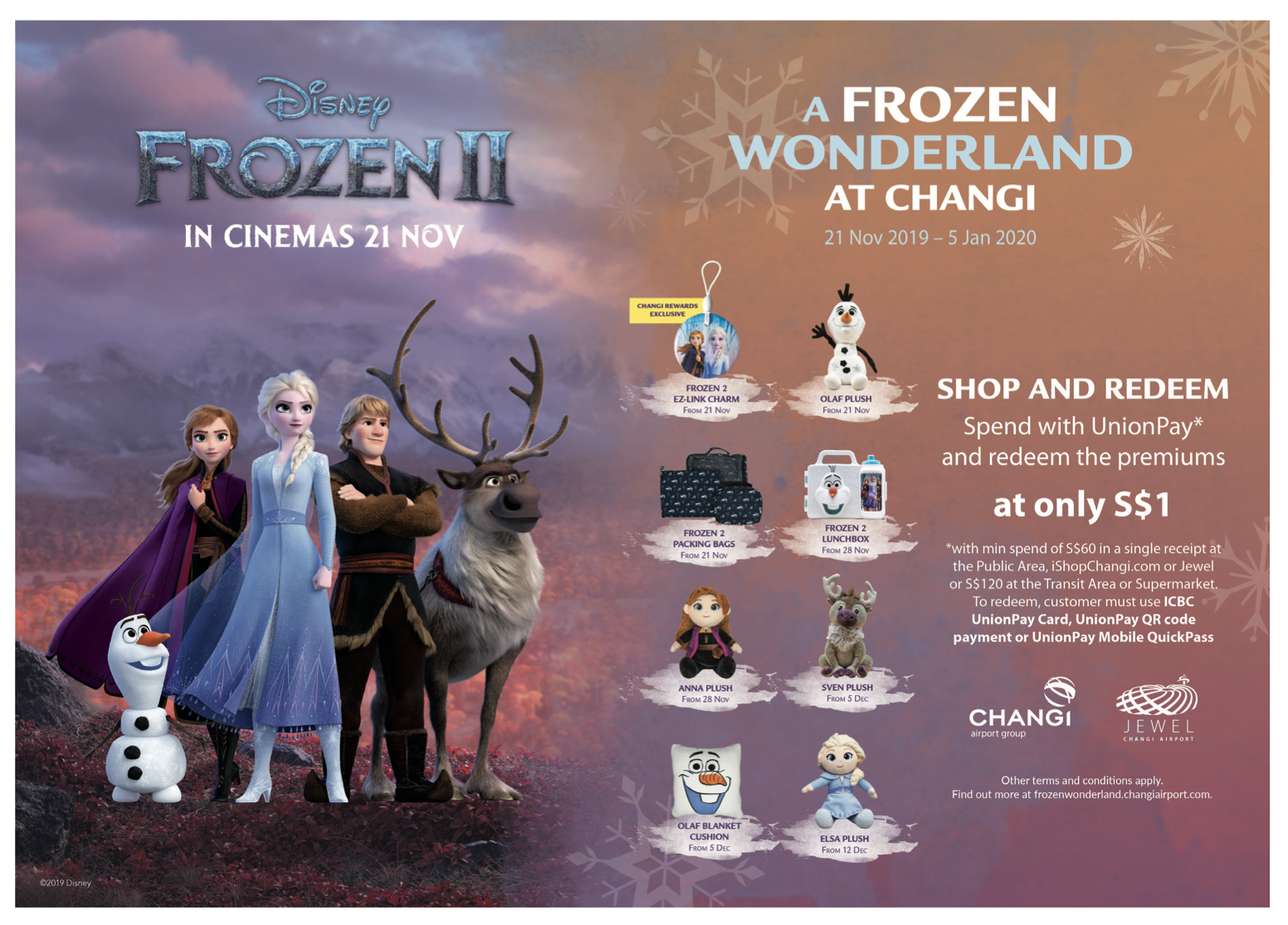 i go sg – shop and redeem a frozen wonderland premium for s$1