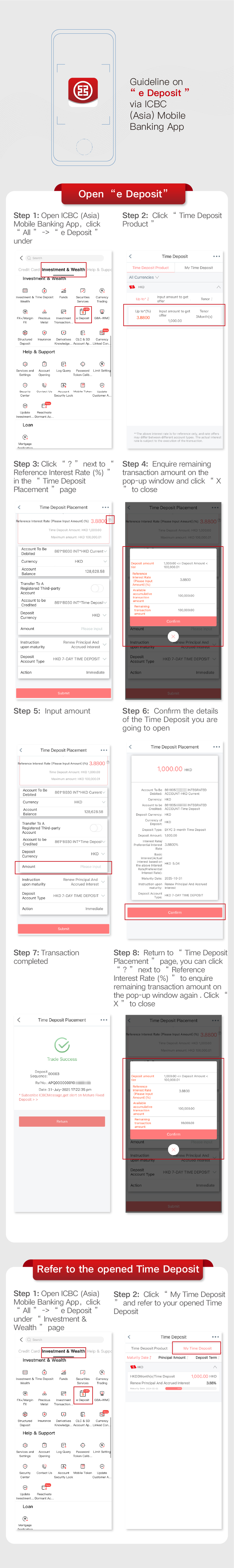 Mobile Banking “e Deposit” Operation Manual