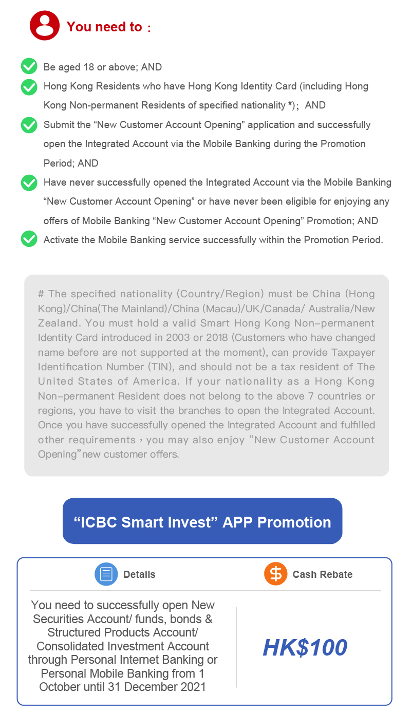 “New Customer Account Opening” New Customer Offers
