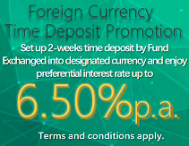 Foreign Currency Time Deposit Promotion