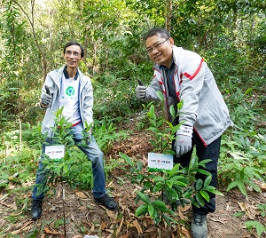 工银亚洲「植林优化计划」护林活动