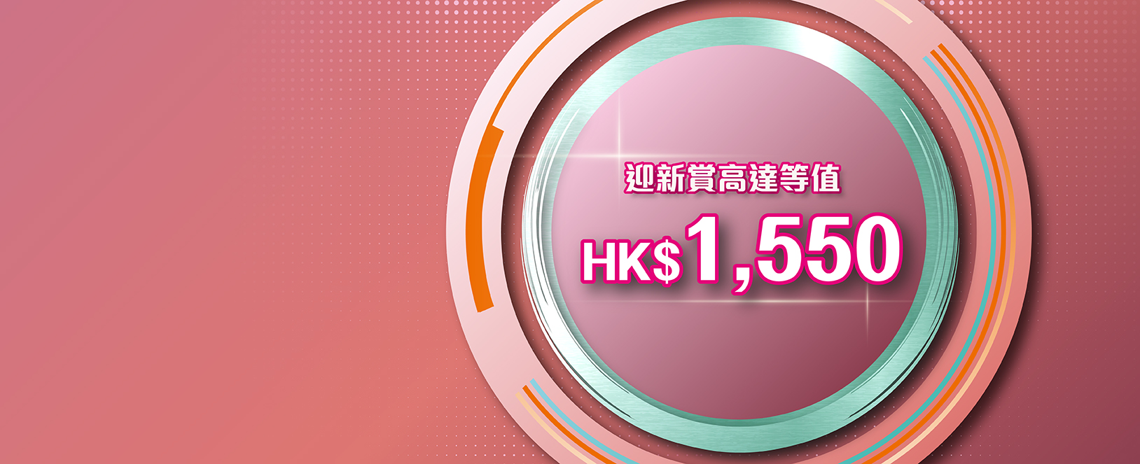 新客戶迎新賞高達等值HK$1,550