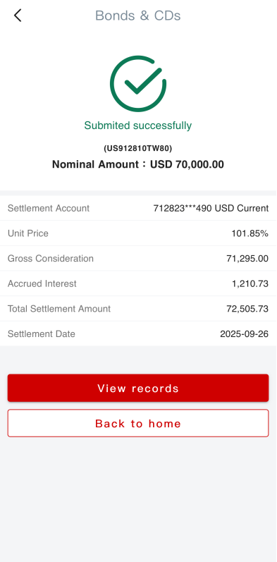 Mobile Banking Bonds and Certificates of Deposit Trading User Guide