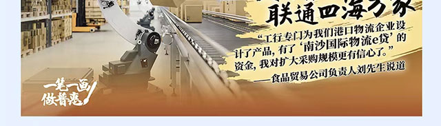工行普惠金融助力商贸融通