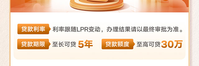 伙伴尊享贷消费